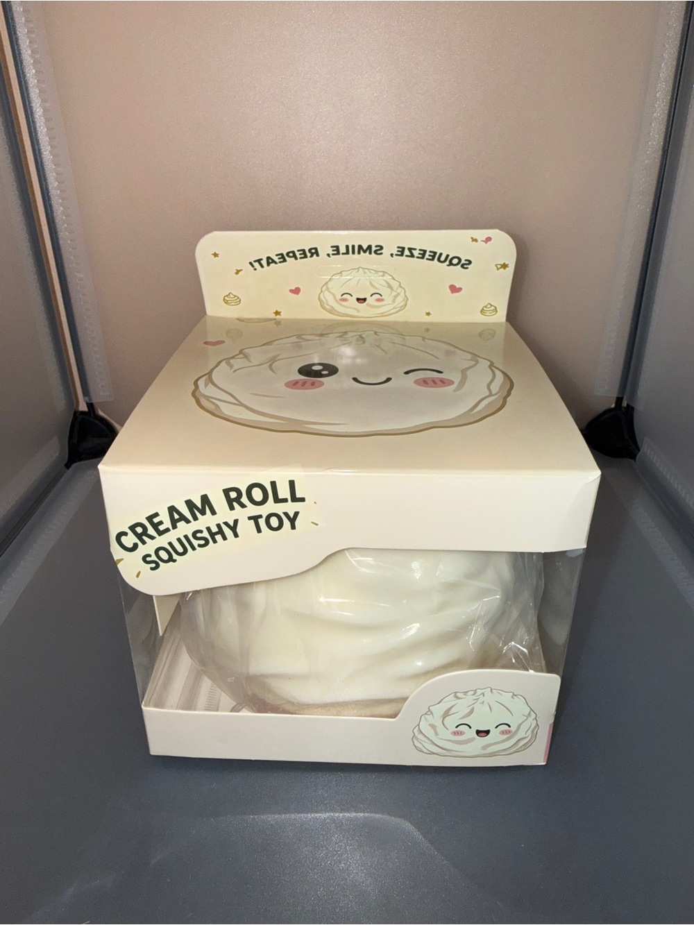Jumbo Cream Roll Squishy Toy Super Soft Slow Rising 🍦